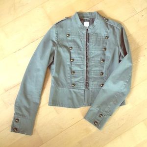 LC Lauren Conrad olive jacket